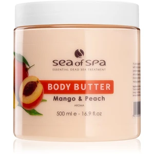 Sea of Spa Dead Sea Treatment tělové máslo s mangem a broskví 500 ml