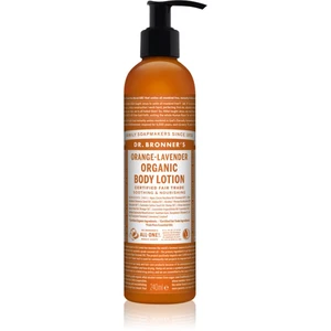 Dr. Bronner’s Orange & Levender vyživující hydratační tělové mléko 240 ml