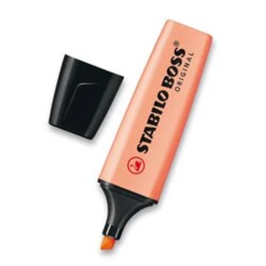 Zvýrazňovač STABILO BOSS ORIGINAL oranžový pastelový