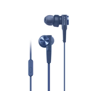 Slúchadlá Sony MDR-XB55AP (MDRXB55APL.CE7) modrá slúchadlá do uší • frekvencia 4 Hz až 24 kHz • citlivosť 110 dB • impedancia 16 ohmov • 3,5 mm jack •