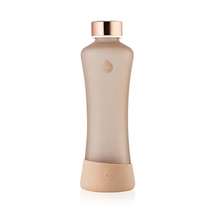 Equa Glass skleněná láhev na vodu s matným efektem Ginger 550 ml