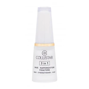 Collistar 3 In 1 Base, Strengthener & Fixer podkladový a vrchný lak na nechty na nechty 6 ml