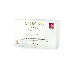Crescina Péče na podporu růstu vlasů a proti vypadávání vlasů pro muže Transdermic stupeň 500 (střední fáze) 20 x 3,5 ml