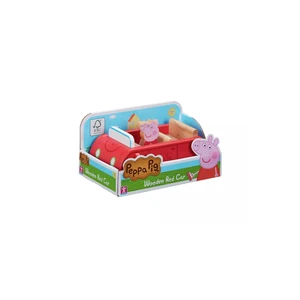 TM ToysPeppa Pig drevené rodinné auto a figúrka Peppa