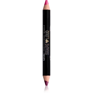 NYX Professional Makeup Lip Liner Duo Pride Line Loud rtěnka + tužka na rty s matným efektem odstín 04 - Its a Lewk