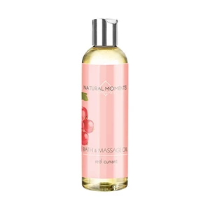 Organique Koupelový a masážní olej Natural Moments Red Currant (Bath & Massage Oil) 250 ml