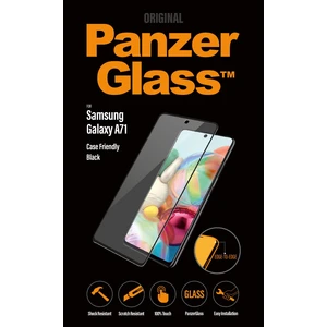 Temperált védőüveg PanzerGlass Case Friendly Samsung Galaxy A71 - A715F, fekete