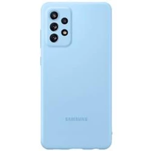 Puzdro Silicone Cover pre Samsung Galaxy A72 - A725F, blue (EF-PA725TL)