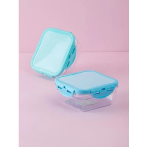 Blue food container