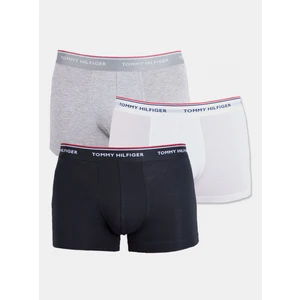 3PACK pánské boxerky Tommy Hilfiger vícebarevné nadrozměr