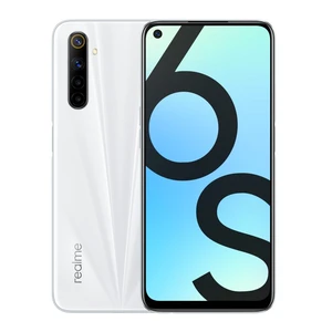 Realme 6s, 4/64GB, Dual SIM, Lunar White - SK disztribúció