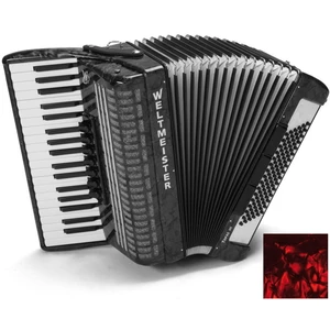 Weltmeister Topas 37/96/III/7/3 Red Piano accordion