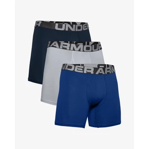 Boxerky Under Armour Charged Cotton 6in 3 páry  Royal  M