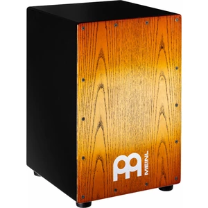 Meinl MCAJ100BK-SAF Headliner Series Snare Cajon Cajón de madera Sonoran Amber Fade