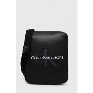 Malá taška Calvin Klein Jeans čierna farba