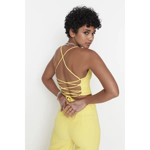 Trendyol Yellow Strap Bustier