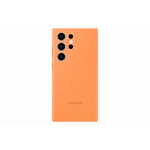 Samsung silikonový zadní kryt pro Samsung Galaxy S23 Ultra, oranžová
