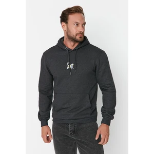 Trendyol Sweatshirt - Grau - Regular fit