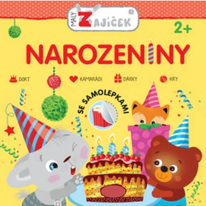 Malý zajíček Narozeniny -- Se samolepkami