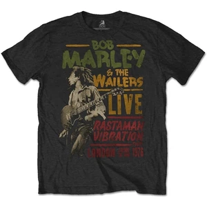 Bob Marley Ing Rastaman Vibration Tour 1976 Fekete-Grafika S