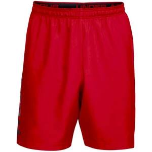 Pánské šortky Under Armour Woven Graphic Wordmark Short  Red  XL