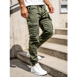 Zelené pánské jogger kapsáče Bolf CT6703