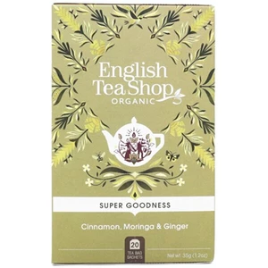 English Tea Shop BIO čaj Skořice, moringa a zázvor - 20 sáčků