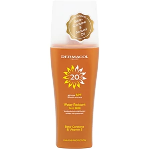 Dermacol Sun Water Resistant voděodolné mléko na opalování se střední UV ochranou SPF 20 200 ml