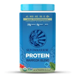 Sunwarrior Protein Blend BIO (Hrachový, konopný proteín a goji) 750 g variant: bez príchuti