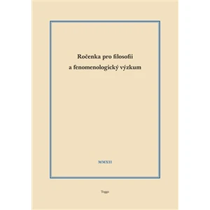 Ročenka pro filosofii a fenomenologický výzkum  2012