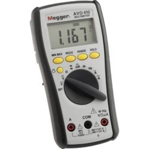 Digitálne/y ručný multimeter Megger AVO410 1001-613, ochrana proti vode (IP65)