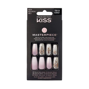 KISS Nalepovací nehty Masterpiece Nails Kitty Gurl 30 ks