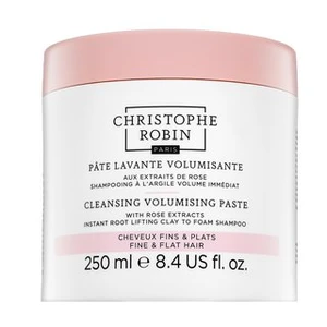 Christophe Robin Cleansing Volumizing Paste with Rose Extract exfoliační šampon pro objem vlasů 250 ml