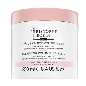Christophe Robin Cleansing Volumizing Paste with Rose Extract exfoliačný šampón pre objem vlasov 250 ml