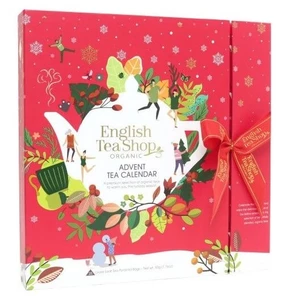 English Tea Shop Čaj Adventní kalendář bio červený 50 g, 25 ks [Potraviny]