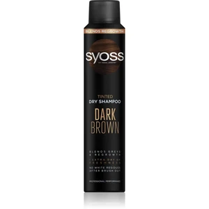 Syoss Dark Brown suchý šampon pro tmavé vlasy 200 ml