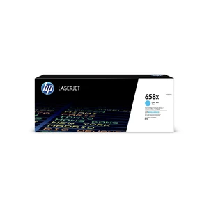 HP 658X W2001X azurový (cyan) originální toner