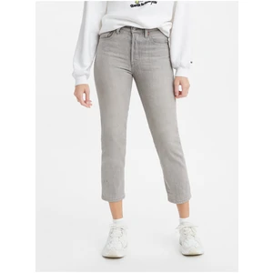 Levi's® 501® Crop Jeans Šedá