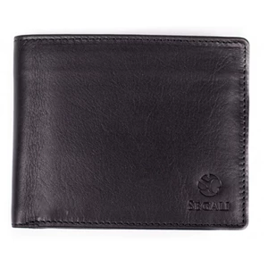 SEGALI Pánská kožená peněženka 1018 black