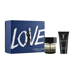 Yves Saint Laurent La Nuit De L` Homme - EDT 60 ml + sprchový gel 50 ml