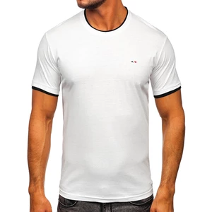 Bílé pánské tričko Bolf 14316