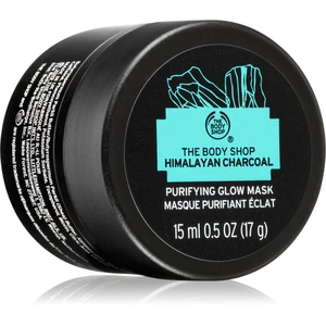 The Body Shop Himalayan Charcoal čistiaca a rozjasňujúca pleťová maska pre mastnú a problematickú pleť 15 ml