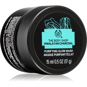 The Body Shop Himalayan Charcoal čisticí a rozjasňující pleťová maska pro mastnou a problematickou pleť 15 ml