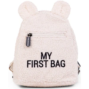 Childhome Detský batoh My First Bag Teddy Off White