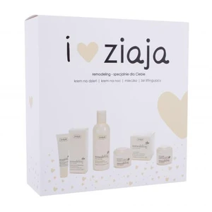 ZIAJA I Love Ziaja Remodeling Denní krém 50 ml+ Noční krém 50 ml + Pleťový gel 50 ml + Micelární mléko 200 ml Dárkové balení