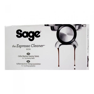 Čistiaci prípravok SAGE BEC250 čistiace tablety na espreso • odstraňujú usadený olej a zvyšky z kávových zŕn • 8 ks v balení • určené pre modely BES81