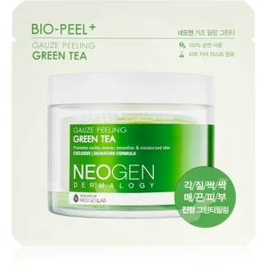 Neogen Dermalogy Bio-Peel+ Gauze Peeling Green Tea peelingové pleťové tampóny pre rozjasnenie a hydratáciu 1 ks