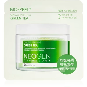 Neogen Dermalogy Bio-Peel+ Gauze Peeling Green Tea peelingové pleťové tamponky pro rozjasnění a hydrataci 1 ks