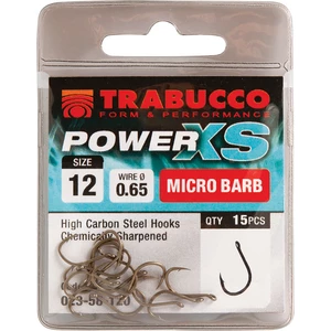 Trabucco háčky power xs 15 ks-velikost 12
