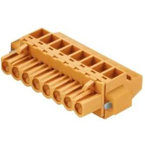 Zásuvkový konektor na kabel Weidmüller BLZP 5.08HC/06/90F SN GN BX 1284860000, 40.28 mm, pólů 6, rozteč 5.08 mm, 42 ks